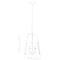 Z-Lite Archis Pendant, 3-Light, 12 In.W x 15.5 In.H, Matte Black/Clear 3041P12-MB - alternate 6